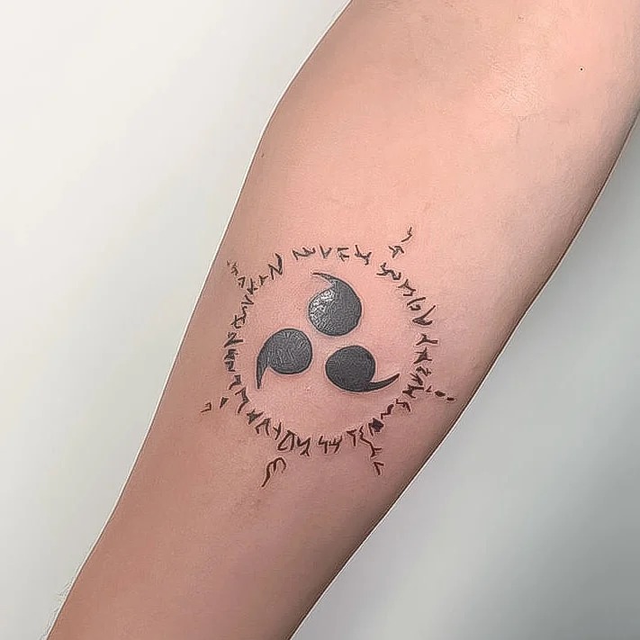 55 Spellbinding Sasuke Tattoo Designs in 2024 34 A Display of Metaphorical Strength