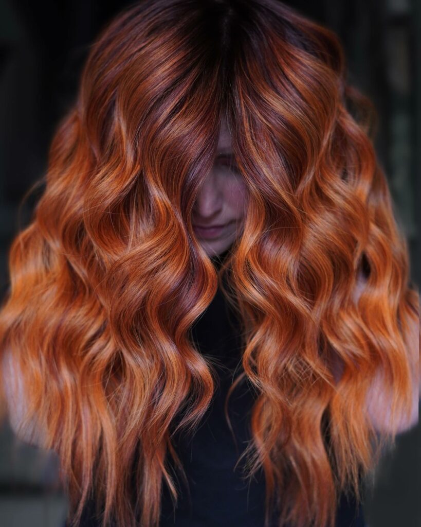 35 Copper Hair Color Ideas to Spice Up Your Look in 2024 27 Fierce Copper Hair with Highlights