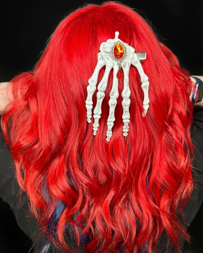 30 Spooky Halloween Hairstyles Ideas to Experiment with in 2024 29 The Sleek' n Chic Do