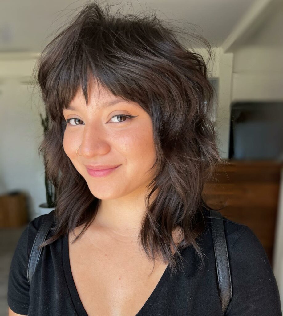35 Modern Mullet Hairstyles to Experiment with in 2024 15 Wolf Cut Mullet