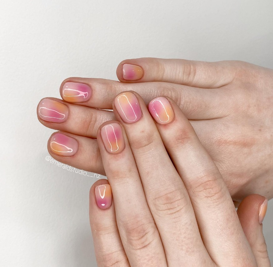 20 Latest Short Spring Nail Designs To Try In 2024! 23 Short Spring Ombre Nails