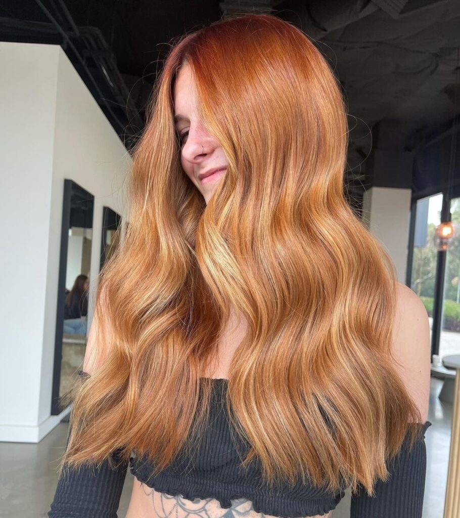35 Copper Hair Color Ideas to Spice Up Your Look in 2024 38 Contrasting Copper and Blonde Combo