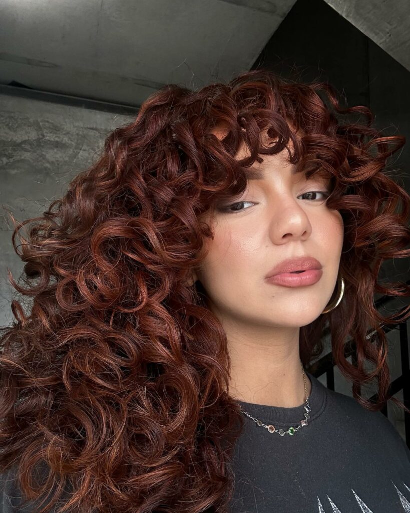 25 Caramel Brown Hair With Red Highlights Ideas to Try in 2024 26 Blonde Red Highlights on Curly Hair