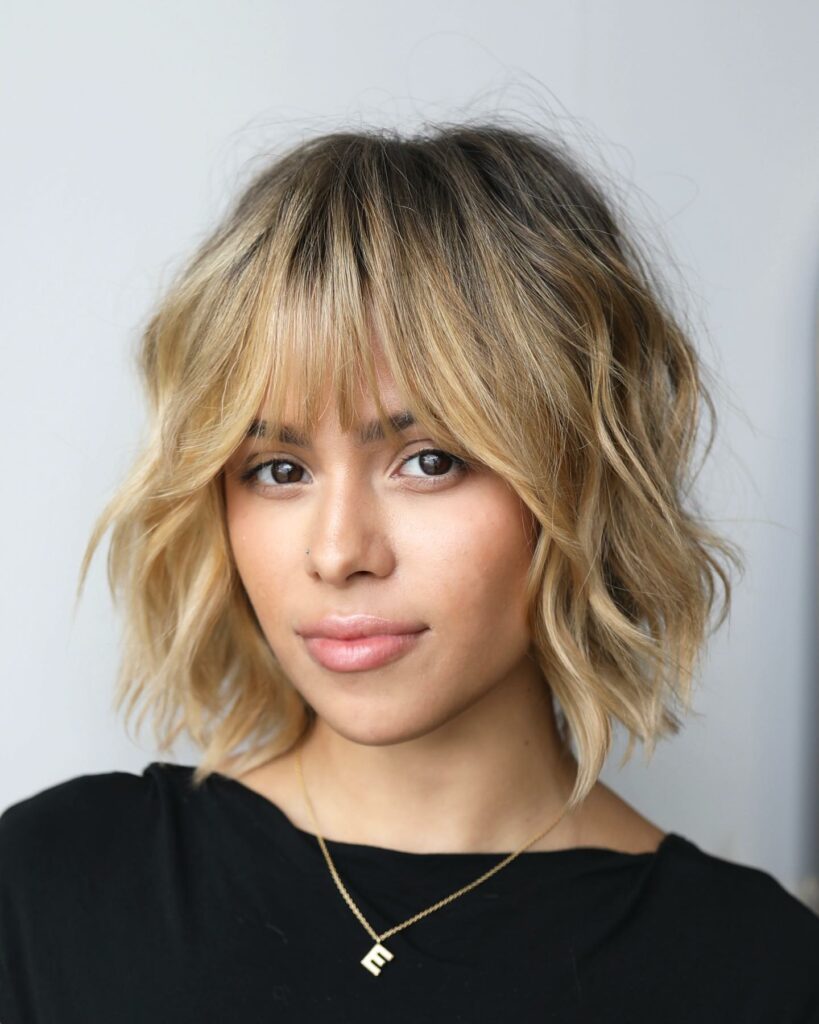 35 Face Framing Layers Ideas to Elevate Your Look in 2024 36 Level-Up Your Lob with a Fringe