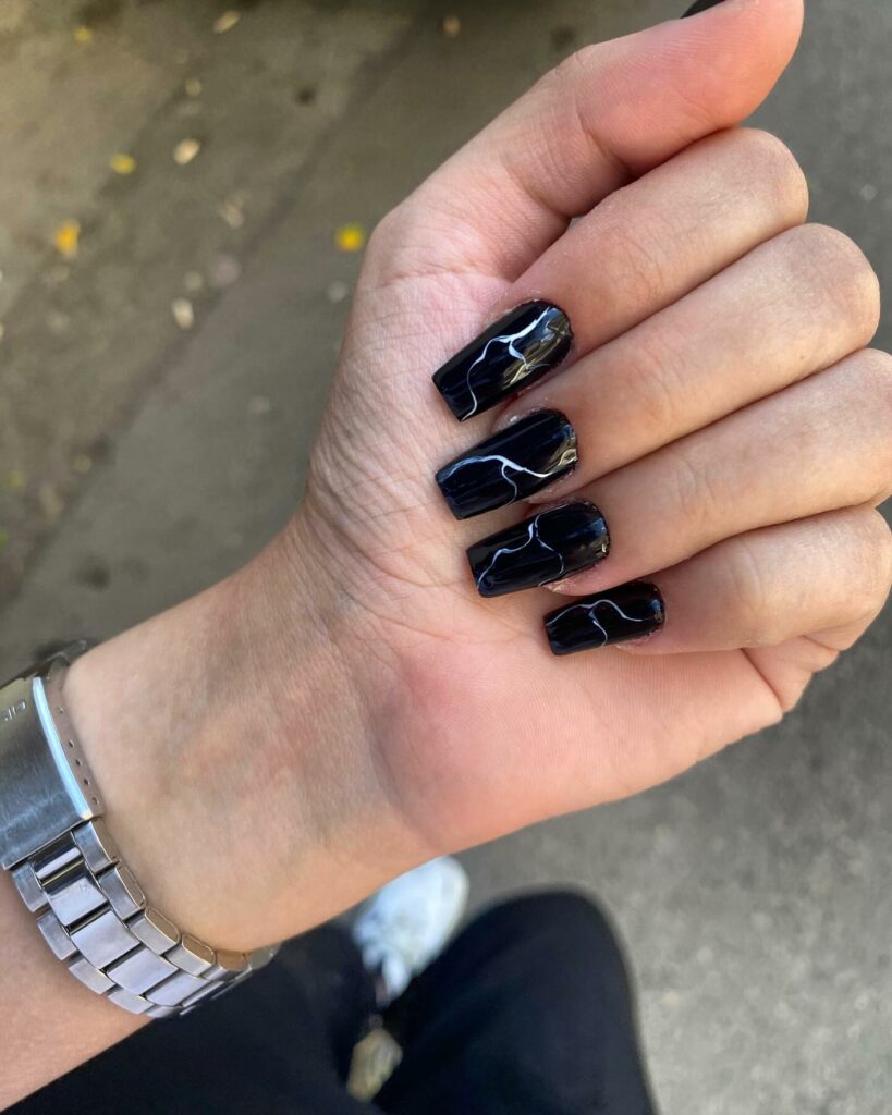 40 Latest Black Coffin Nail Designs To Try In 2024! 45 Subtle Yet Chic
