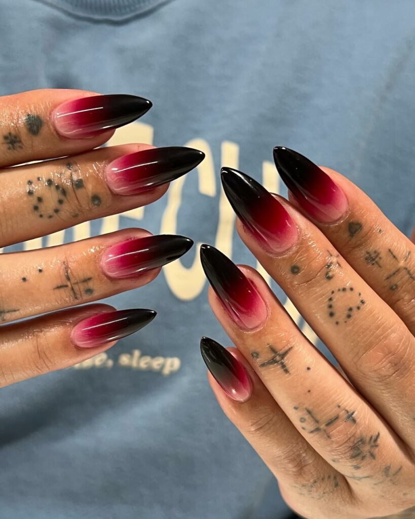 15 Latest Red Ombre Nail Designs To Try In 2024! 18 Deep Red Ombre