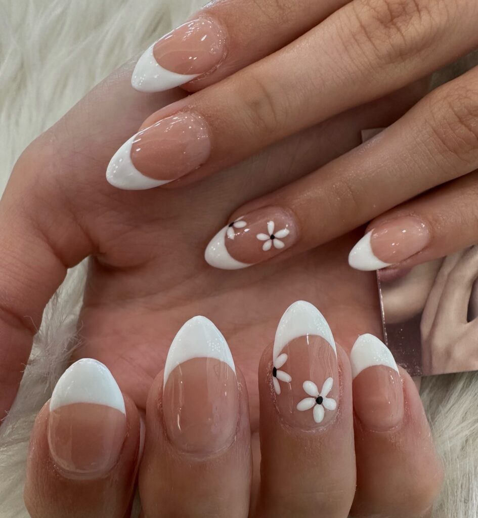 Admire 25 White Almond Nail Designs of 2024 12 Cute White Almond Nails
