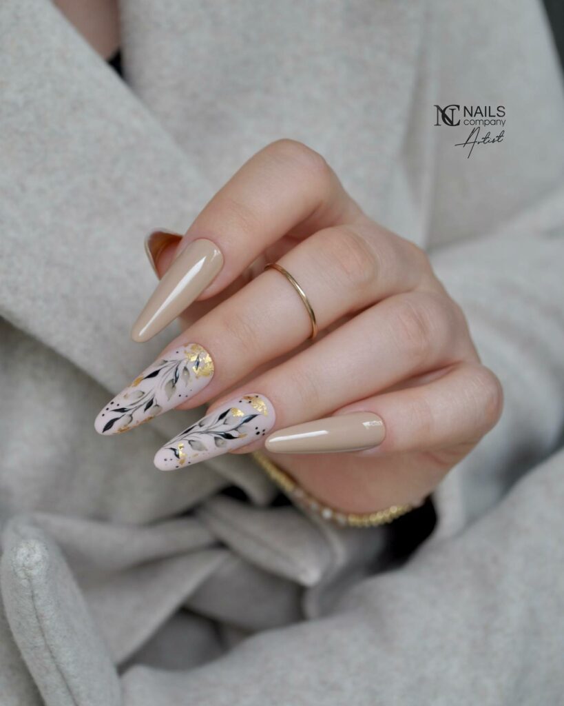 Find Your Style with 28 Beige Nail Designs of 2024 23 Gorgeous Beige Nail Polish Designs