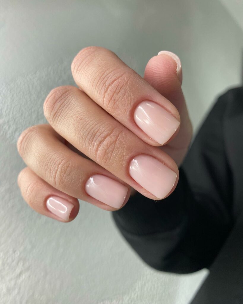 20 Latest Bubble Bath Nail Designs To Try In 2024! 15 Square With Rounded Edges Bubble Bath Nails