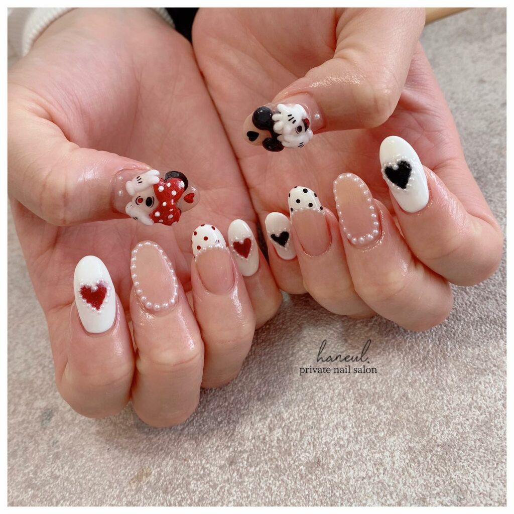Add Whimsy with 35 Mickey Mouse Nail Designs in 2024 20 Innovative 3D Mickey Mouse Nails