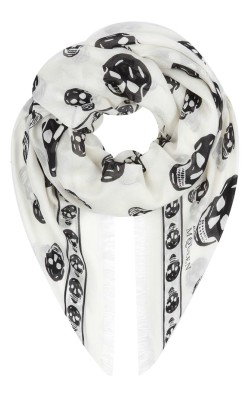Alexander Mc Queen Skull scarf Alexander McQueen Skull Pashmina