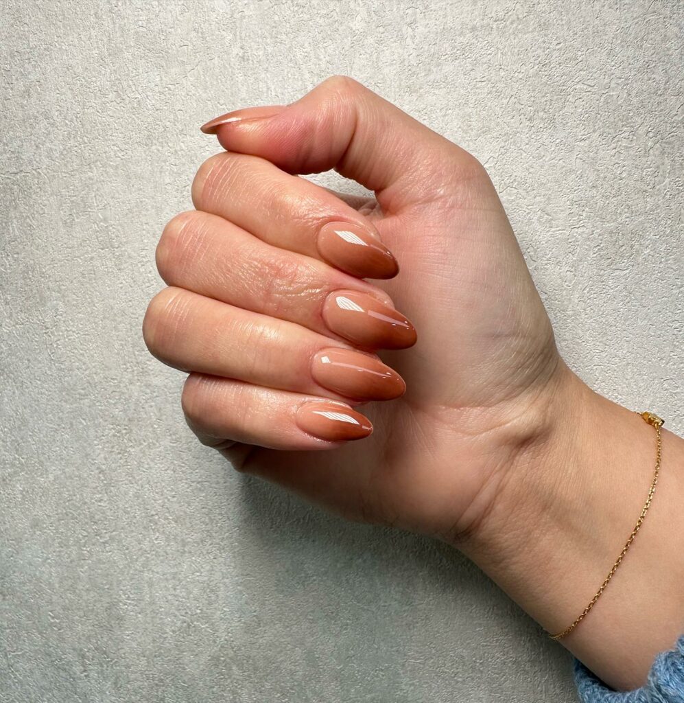 21 Latest Brown Ombre Nail Designs To Try In 2024! 27