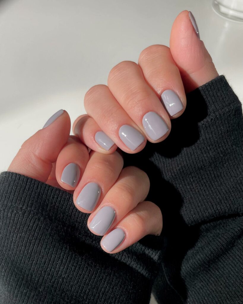 Celebrate with 40 Christmas Statement Nail Designs in 2024 49 Grey Christmas Statement Nails