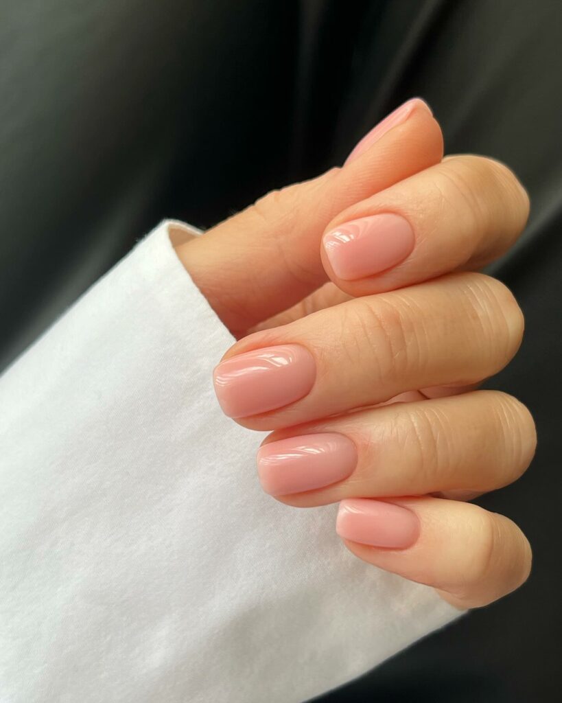 20 Latest Nude Short Nail Ideas To Try In 2024! 22 Nude Pink Short Nails