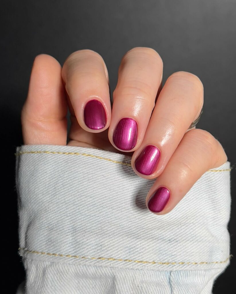 20 Latest Wine Color Nail Ideas To Try In 2024! 28 Short Sugarplum Wine Nails