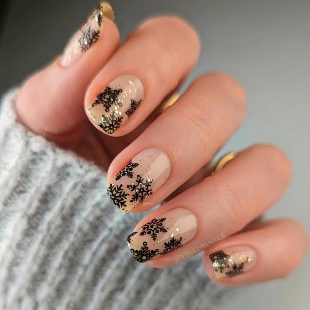 21 Latest Abstract Nail Art Ideas To Try in 2024! 12 Winter Wonderland Nails: Embracing the Enchantment