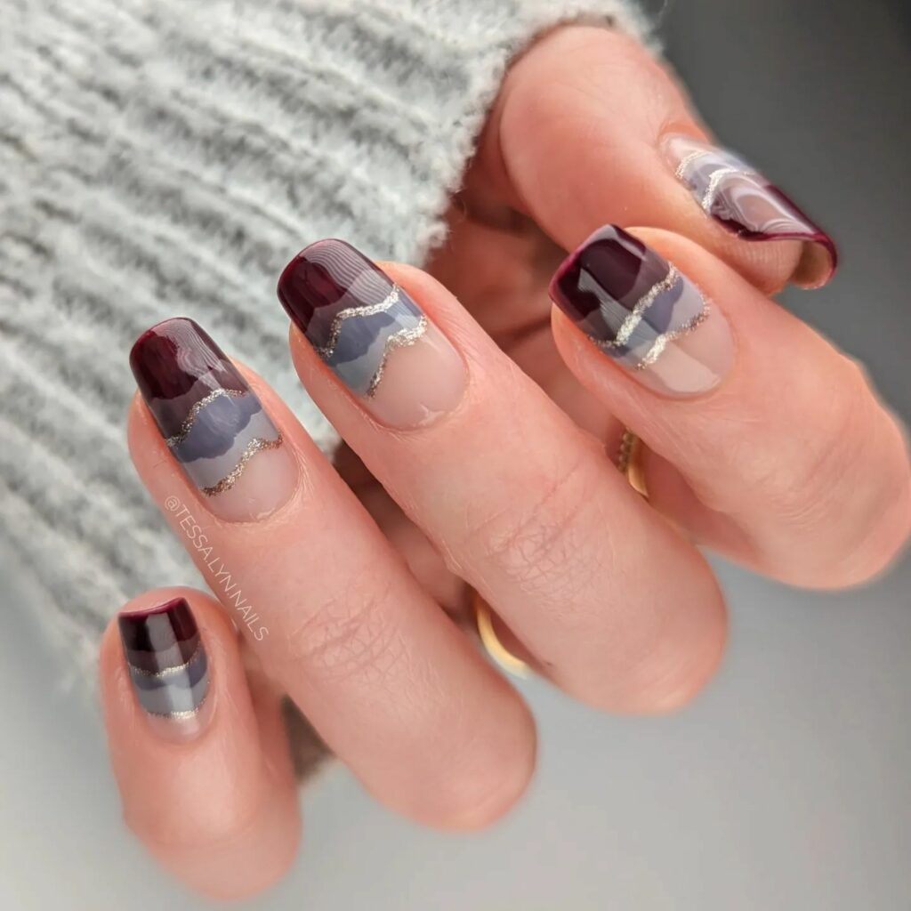 21 Latest Abstract Nail Art Ideas To Try in 2024! 10 Enchanting Abstract Nail Design: Whimsical Elegance and Playfulness Combined