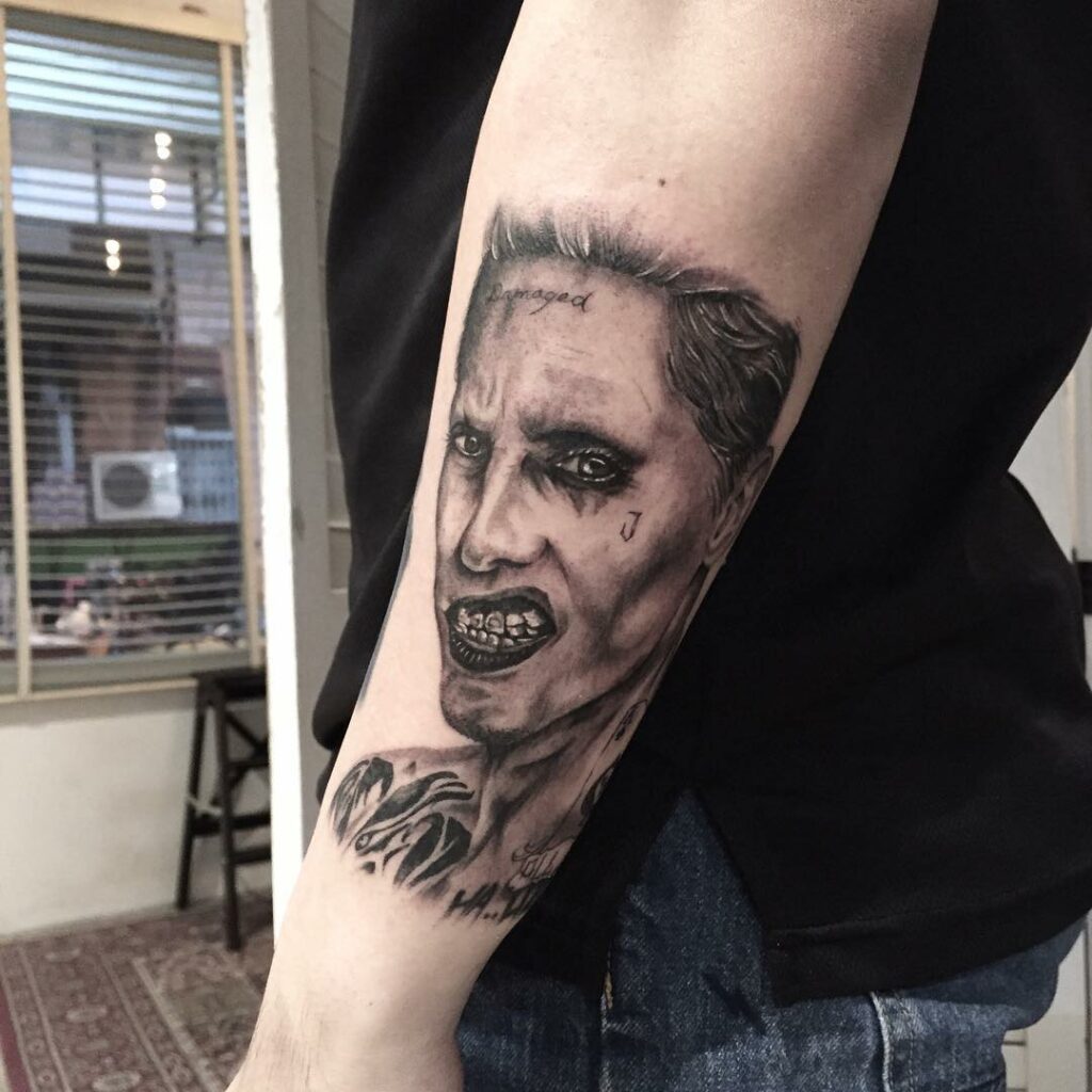 12+ Crazy JOKER TATTOO Ideas To Inspire You In 2024! 21 Jared Leto Joker Tattoos