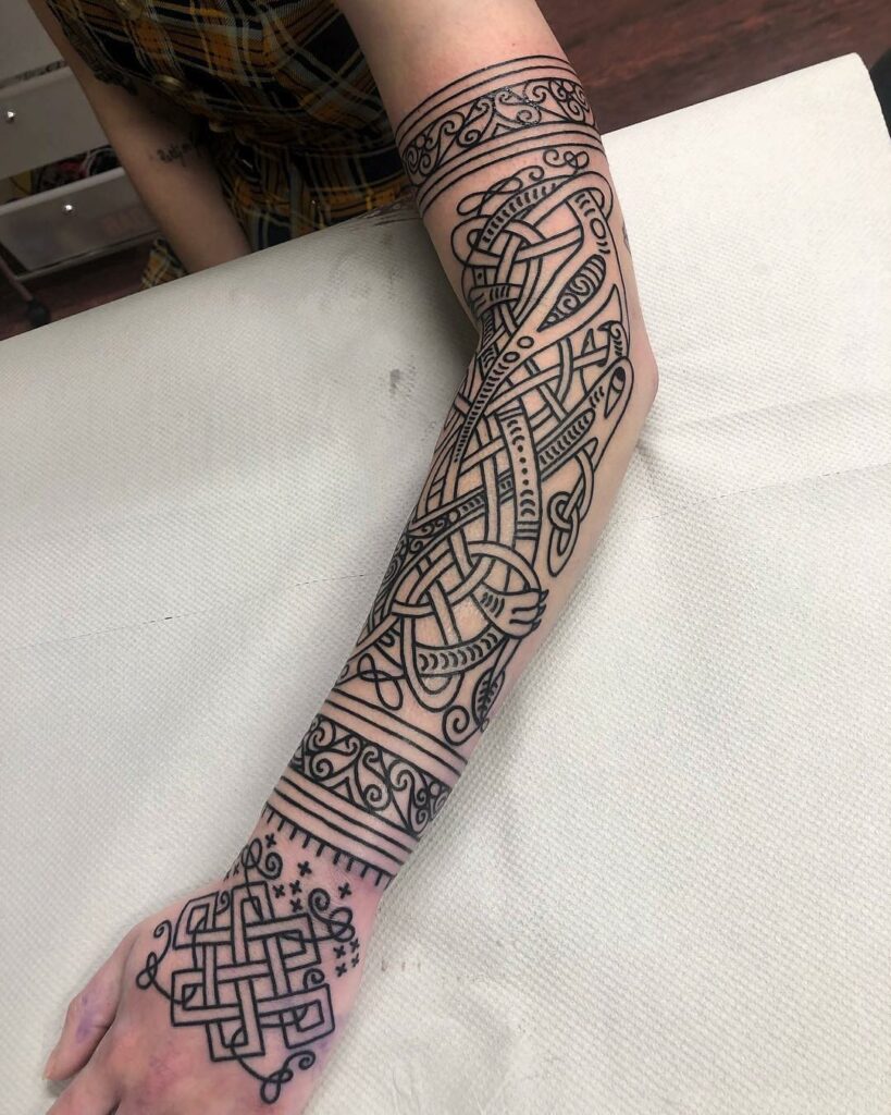 20+ Amazing CELTIC TATTOOS + All Their Meanings! 45 Celtic Tattoo Sleeves