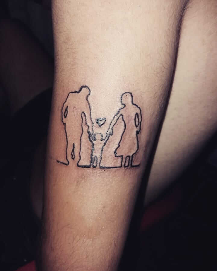 11+ Dedication Tattoo Ideas That Will Blow Your Mind! 11 Family Dedication Tattoo