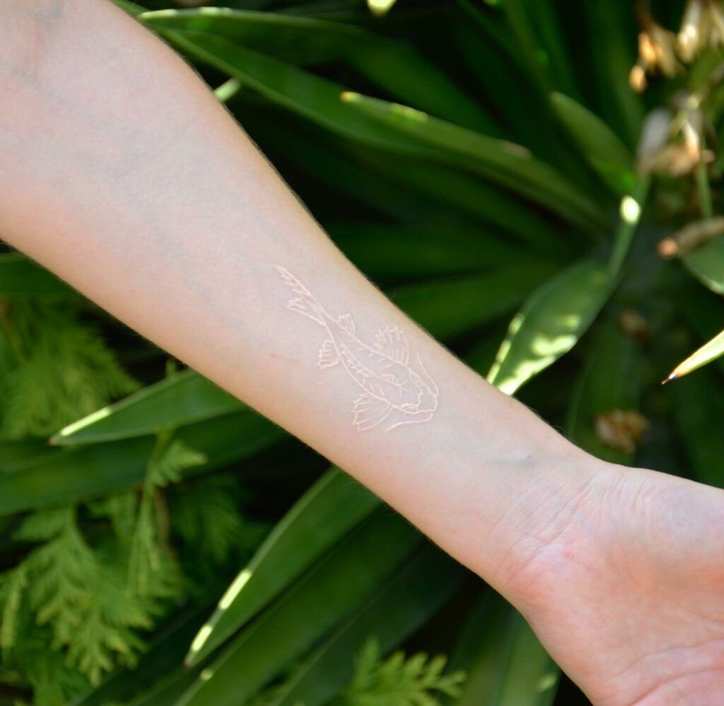 10+ KOI FISH TATTOO IDEAS + MEANINGS - UPDATED FOR 2024 13 White Koi Fish Tattoo