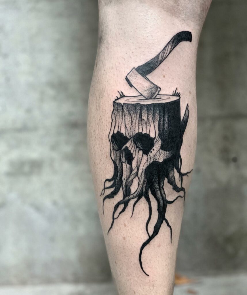 12+ Awesome COVER UP TATTOO DESIGN IDEAS To Inspire You! 16 Tree Trunk