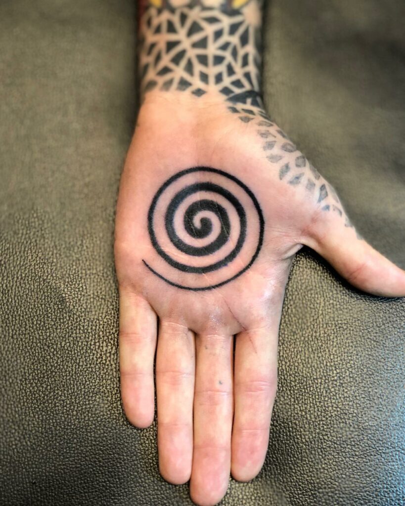 AMAZING PROTECTION TATTOO DESIGNS & MEANINGS IN 2024 24 Single Spiral Tattoo