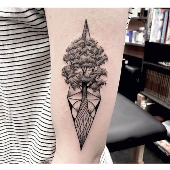 11+ Strength New Beginnings Tattoo Ideas That Will Blow Your Mind! 19 Wonderful Oak Tree Tattoos As A Sign Of Growth And Resilience