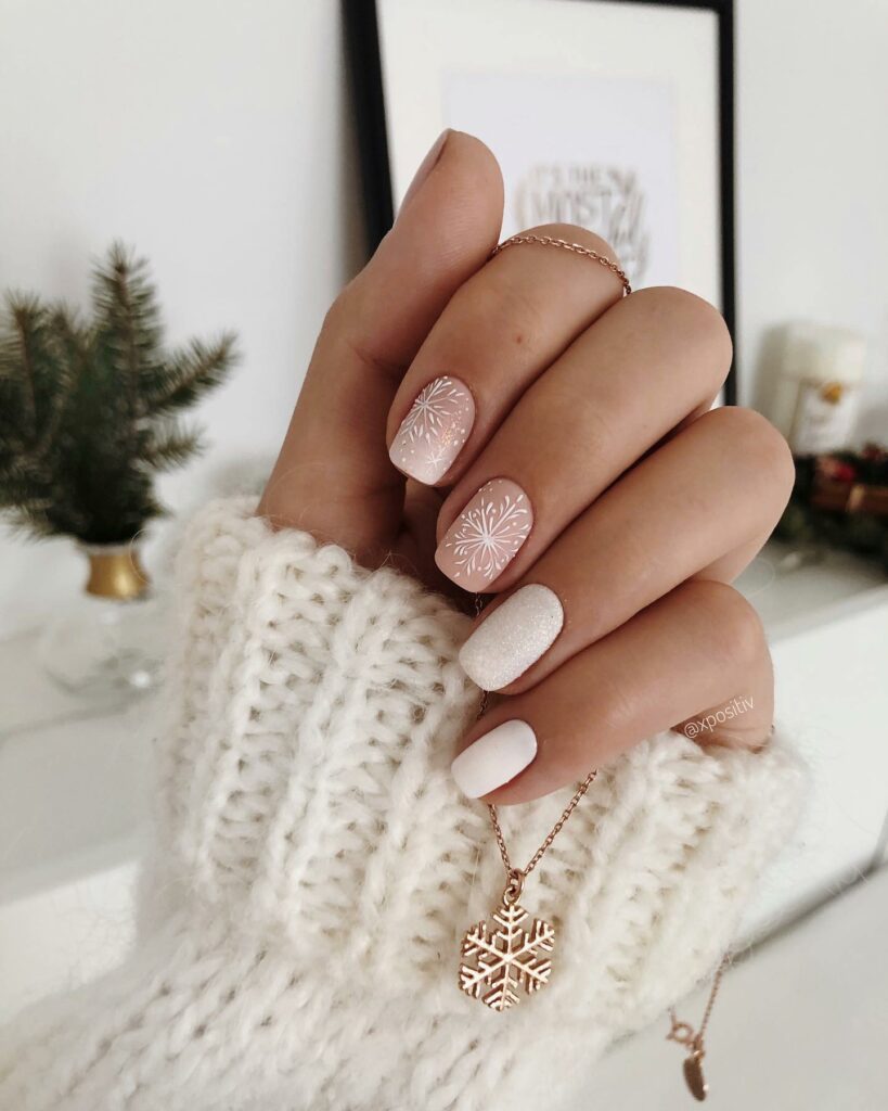 30 Latest Winter Nail Ideas To Try In 2024! 15 Matte Light Brown Winter Nails