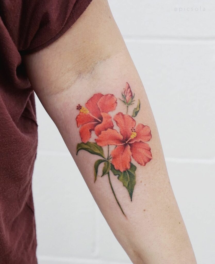 AMAZING HIBISCUS TATTOOS IDEAS ALONG WITH THEIR MEANINGS - UPDATED FOR 2024 25 Hibiscus Tattoo
