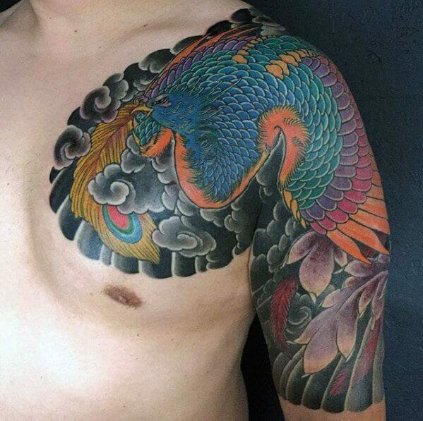 33 Latest Phoenix Tattoos To Inspire You In 2024! 20 Half Phoenix Sleeve Tattoo