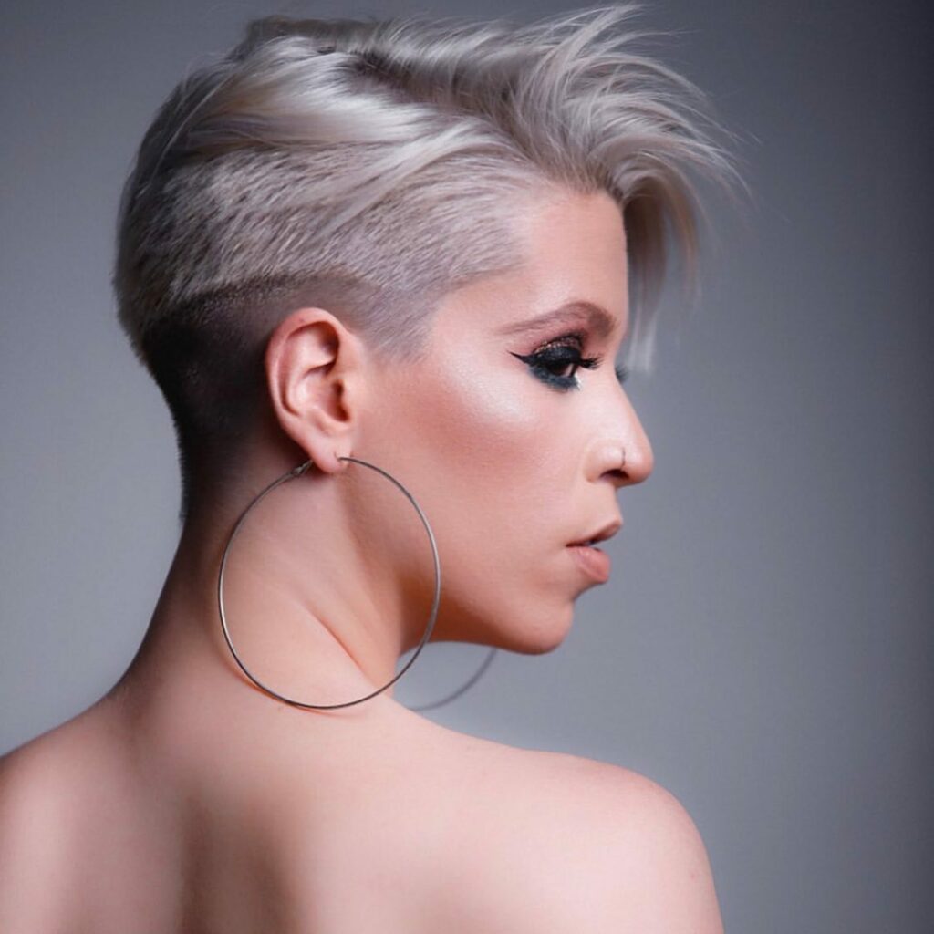 35 Short-Sided Shaved Female Hairstyles to Flaunt Your Boldness in 2024 18 Sharp Undercut Hairstyles
