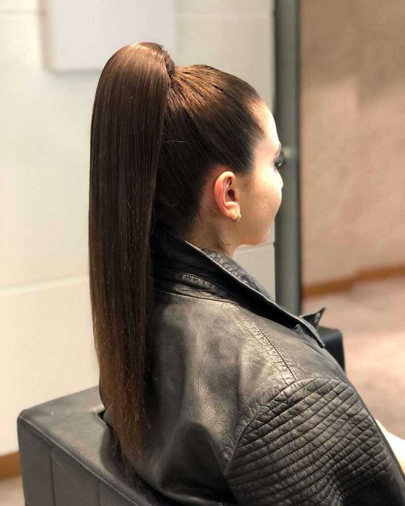 35 Ponytail Hairstyles Ideas for Effortless Elegance in 2024 43 High Ponytail