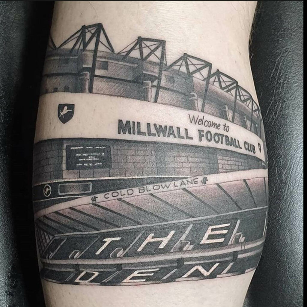 10+ Millwall Tattoo Ideas That Will Blow Your Mind! 19 Exclusive Millwall FC The Den Tattoo