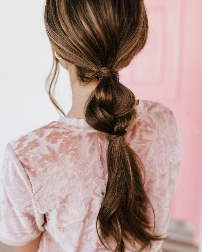 35 Ponytail Hairstyles Ideas for Effortless Elegance in 2024 23 The Elegant Low Braid Ponytail