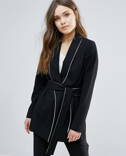 9 Piping Kimono Jacket