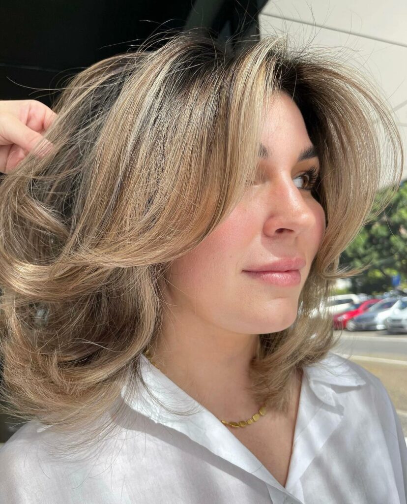 7 Best Ways to Style Your Layered Hair in 2024 17 90s Blowout for Layered Hair