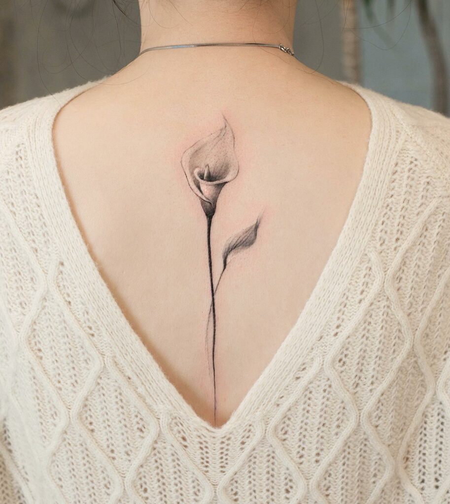 Beautiful Calla Lily Tattoo Ideas with Meanings Updated For 2024 14