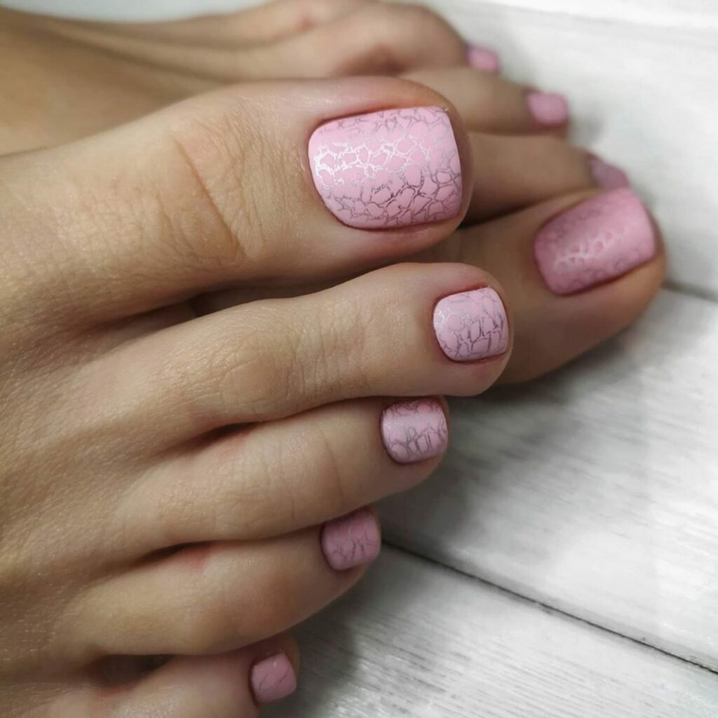 26 LATEST PINK PEDICURE IDEAS TO TRY IN 2024! 37