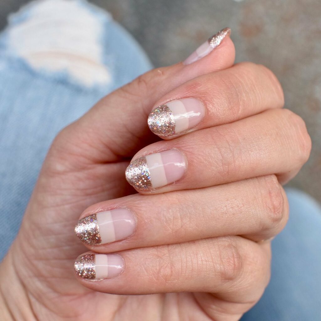 Check Out 30 Glitter French Tip Nail Designs of 2024 38 Sparkly French Manicure
