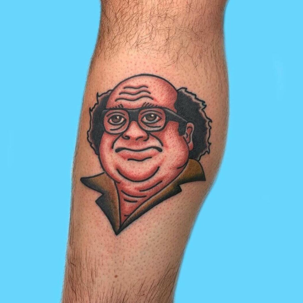 11+ Danny DeVito Tattoo Ideas That Will Blow Your Mind! 15 A Cartoonist Danny DeVito Tattoo