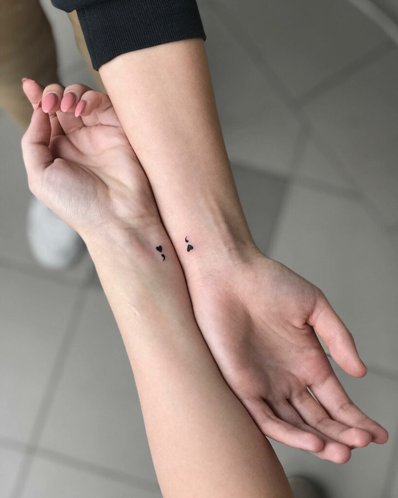 11+ Girly Best Friend Tattoos Ideas That Will Blow Your Mind! 12 A Connection of Hearts Tattoo