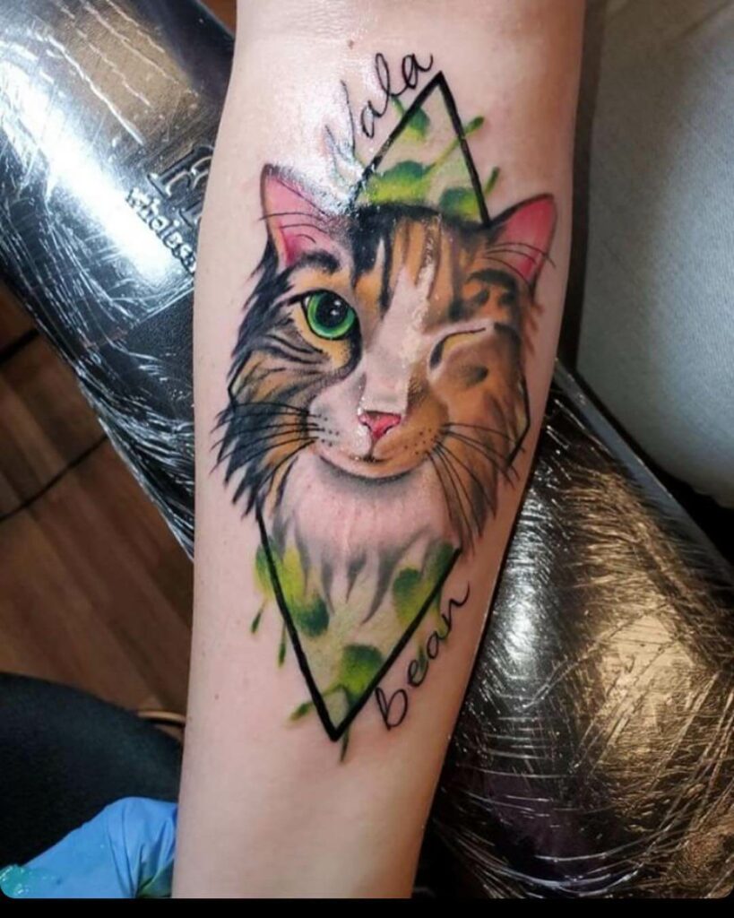 11+ Calico Cat Tattoo Ideas That Will Blow Your Mind! 19 A Fond Memory