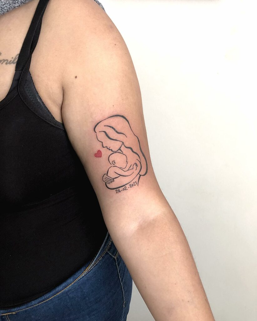 11+ Tattoo For My Son Ideas That Will Blow Your Mind! 19 A Mother's Love Tattoo