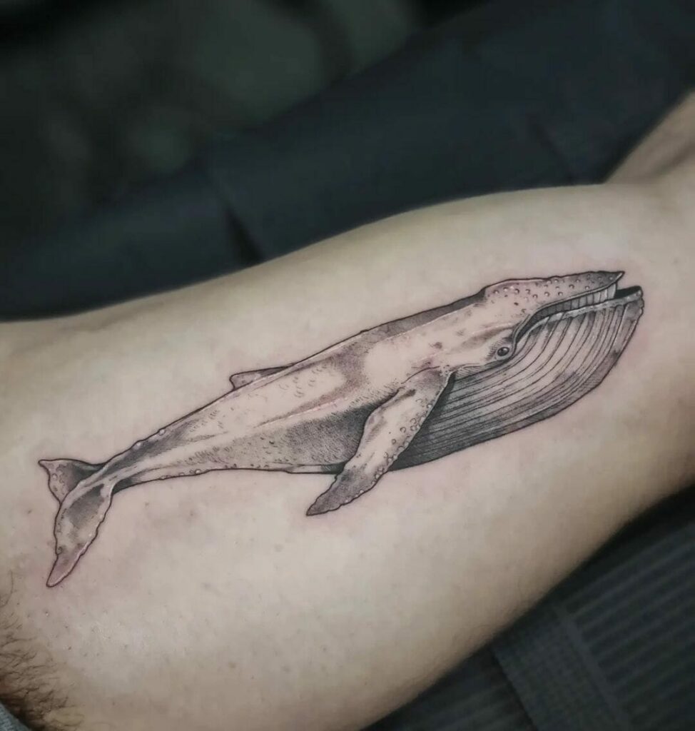10+ Marine Tattoo Ideas You Have To See To Believe! 11 A Single Whale