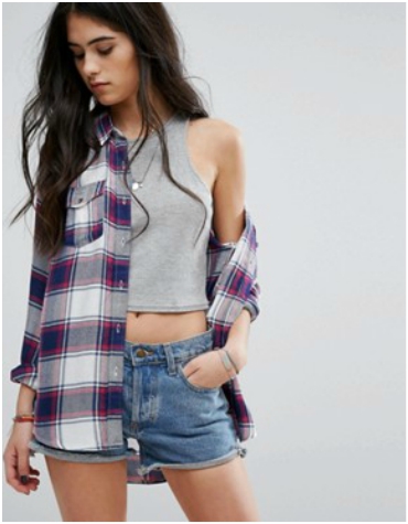 ASOS Superdry Boyfriend check shirt £40 ASOS Superdry boyfriend blue and red check shirt