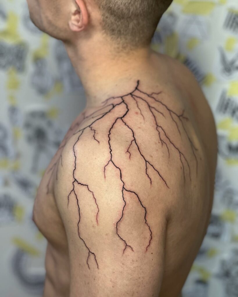 22+ Shoulder Tattoo For Men Ideas To Inspire You! 28 Abstract Shoulder Tattoos For Men ideas