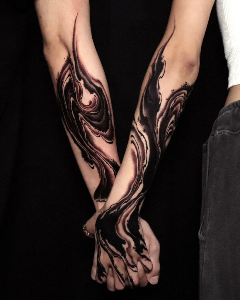 12+ Flow Tattoo Ideas To Inspire You! 15 Abstract Tattoo