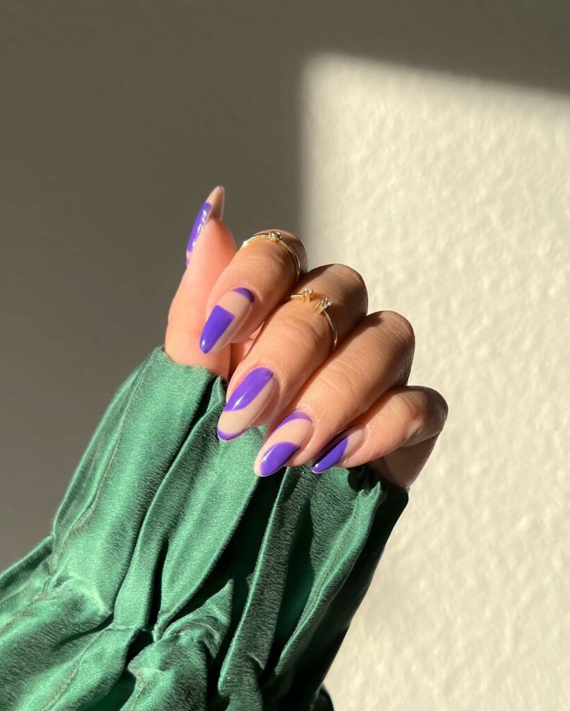 24 Latest Purple Nail Ideas To Try In 2024! 10