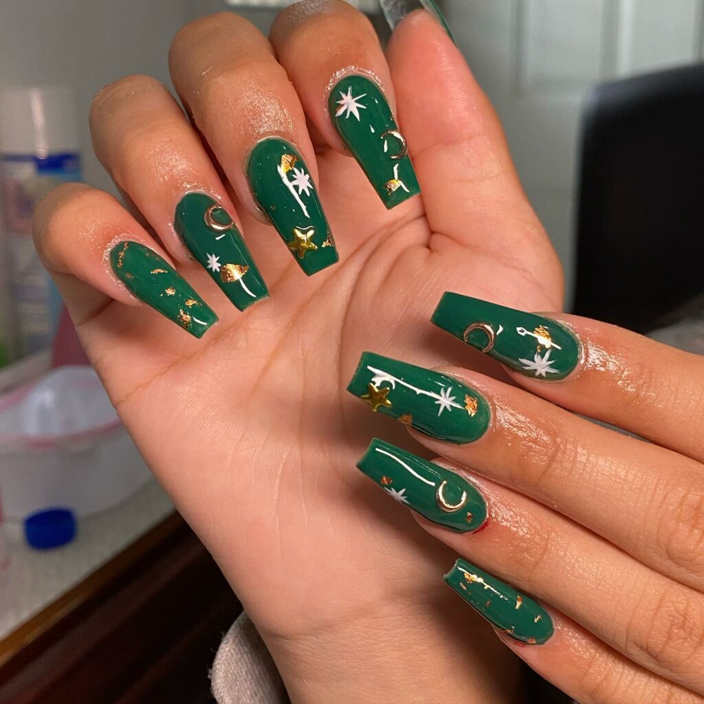 Explore 19 Fresh Star Nail Designs for 2024 25 Acid Wash